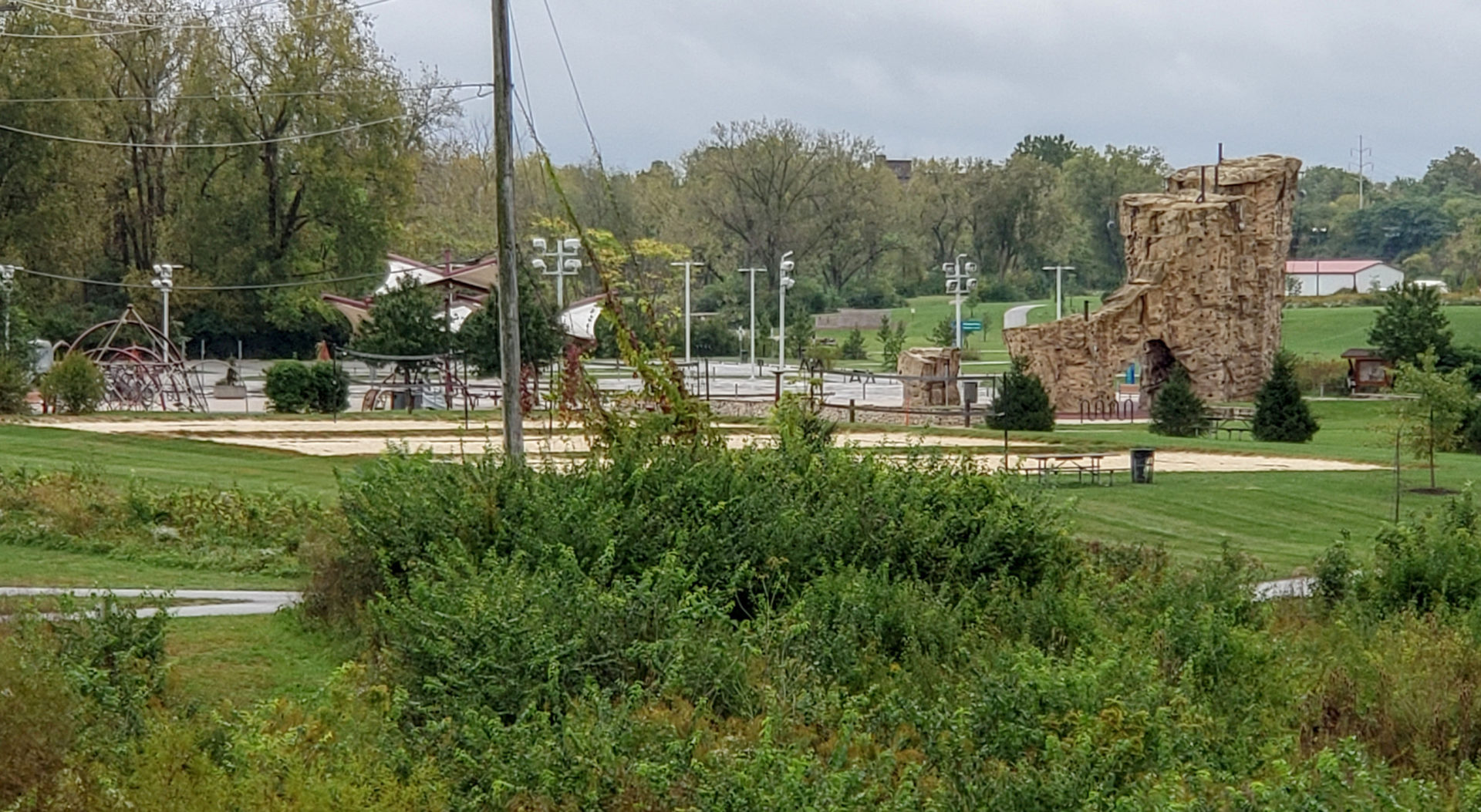 2018 10 10 Columbus Ohio Scioto Park Climbing Rock Thoughts of God
