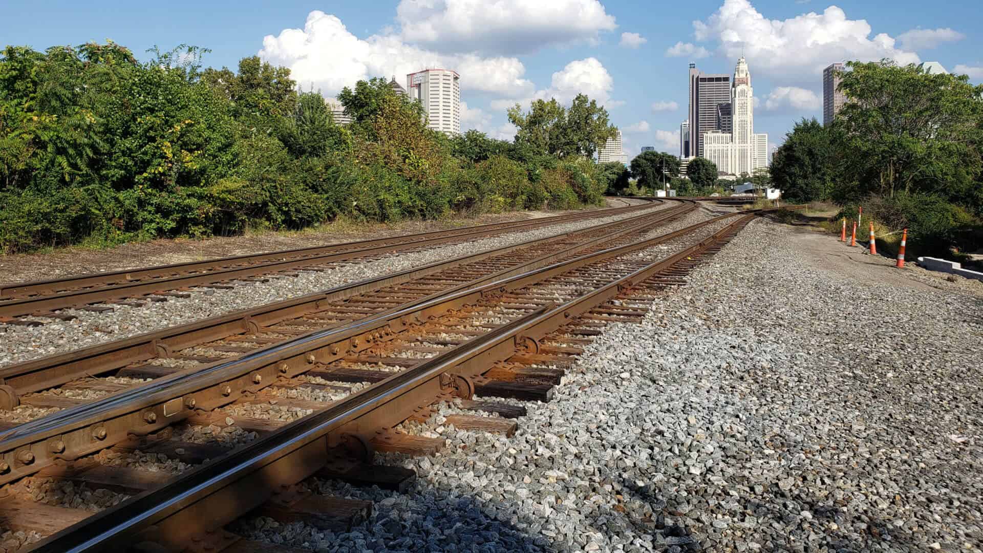 Columbus from NW Railroad Tracks Oct 8 2018 Thoughts of God