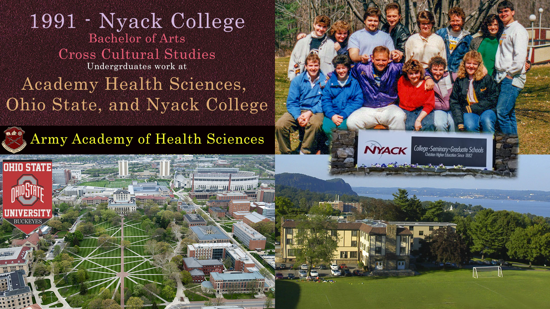 1991 Bachelor of Arts, Cross Cultural Studies David Reese